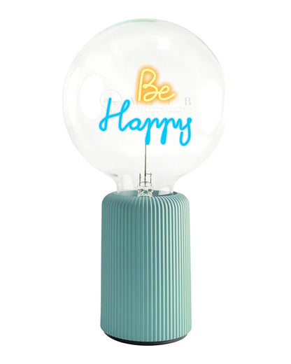 BE HAPPY AMBER/BLUE BULB