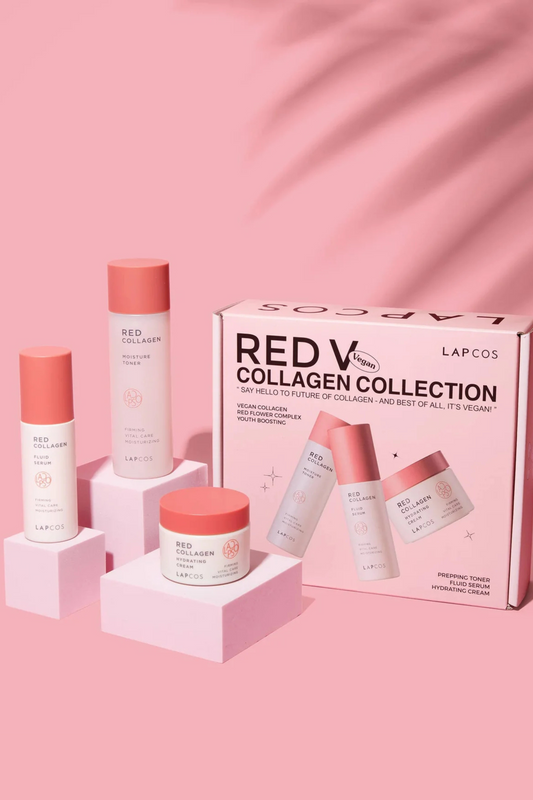 LAPCOS - Red Vegan Collagen 3-Step Set