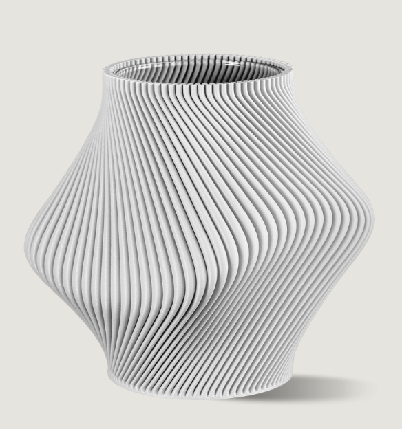 BLOZ 14 VASE - COLLEGE WHITE