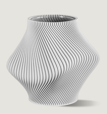 BLOZ 14 VASE - COLLEGE WHITE