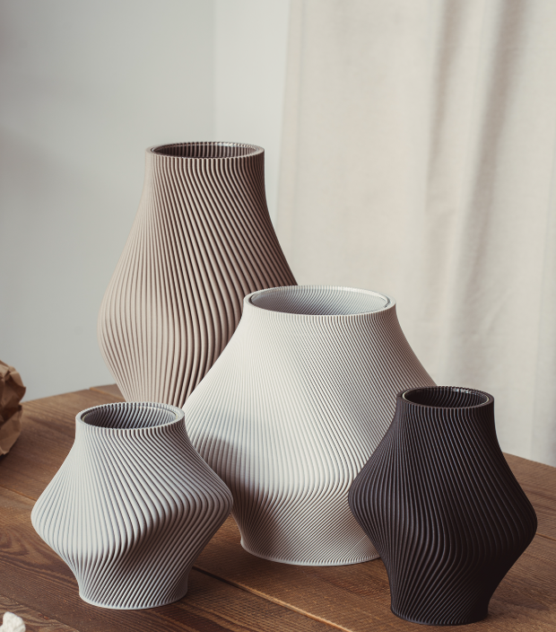 BLOZ 14 VASE - COLLEGE WHITE