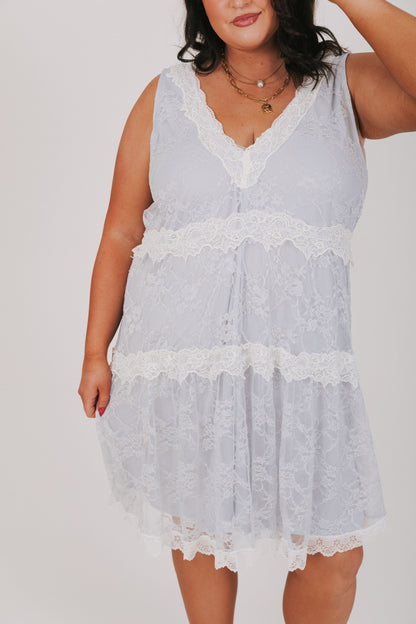 INCLUSIVE SIZING - Serene Skies Dress