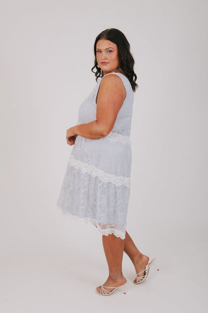 INCLUSIVE SIZING - Serene Skies Dress