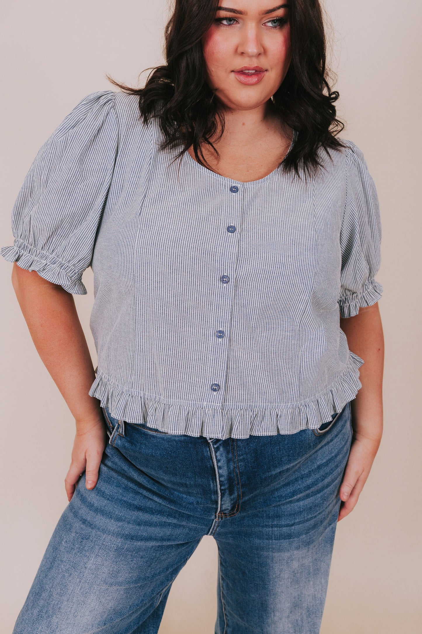 PLUS SIZE - Along The Boardwalk Top