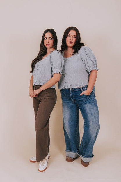 PLUS SIZE - Along The Boardwalk Top