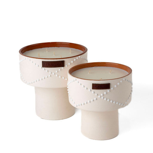 BOUGIE COUPE NOMAD BLANC L/ DATTES