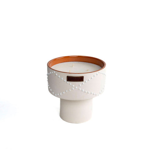 BOUGIE COUPE NOMAD BLANC M/ DATTES