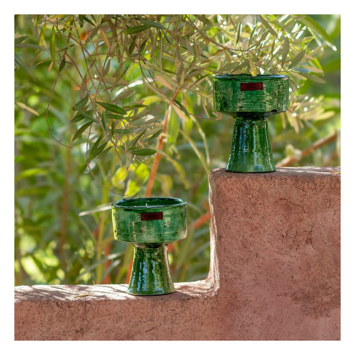 BOUGIE COUPE TAMEGROUT VERT / MENTHE ET THE