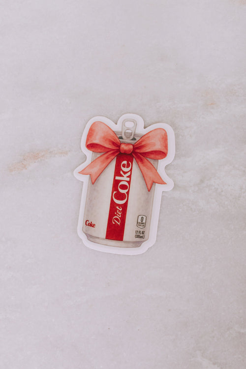 Bows and Diet Coke Sticker