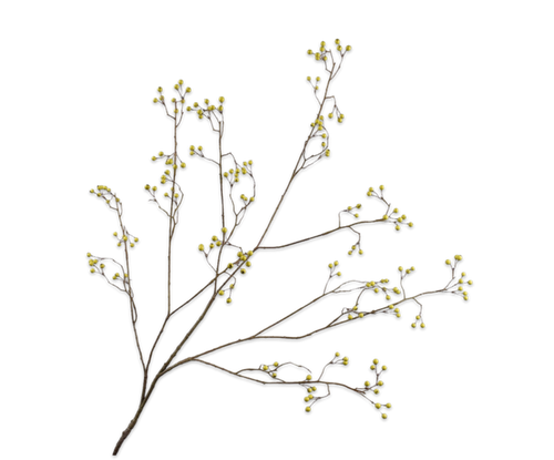 BRANCH GREEN BERRIES 136CM