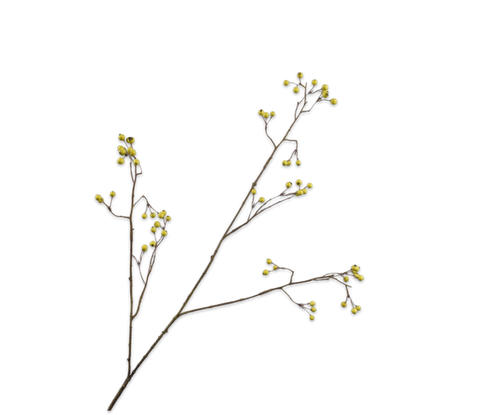 BRANCH GREEN BERRIES 95CM