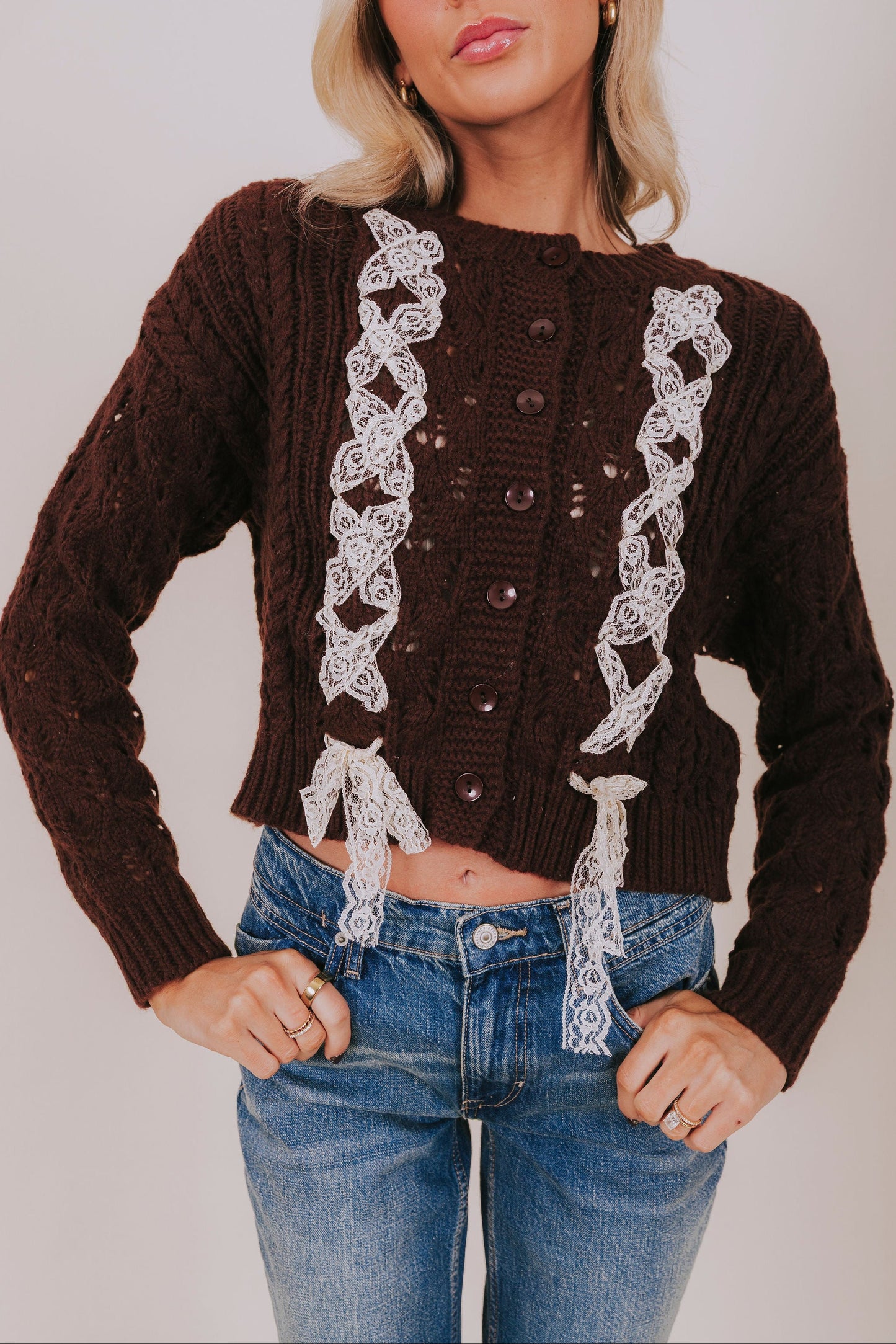 Lace Never Hurt Cardigan
