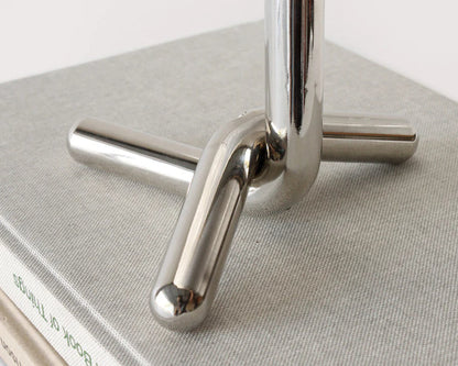 CAL BOOKEND (PAIR)-SILVER