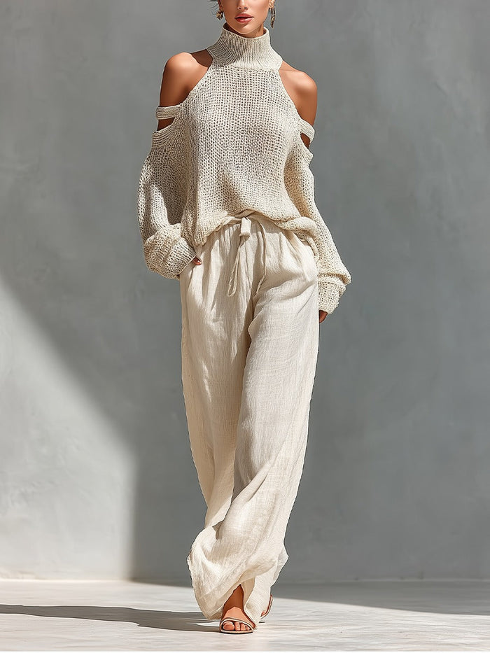 Camilla • Complete Knit and Linen Fashion Set