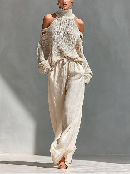 Camilla • Complete Knit and Linen Fashion Set