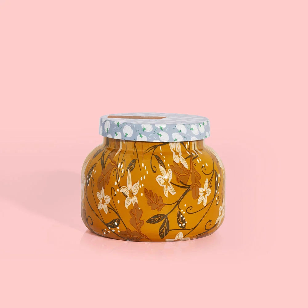 CAPRI BLUE - Pumpkin Dulce Holiday Pattern Play Signature Jar, 19 oz