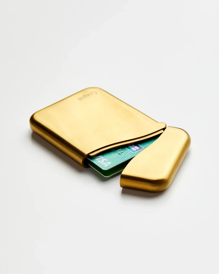 CARD CASE -BRASS