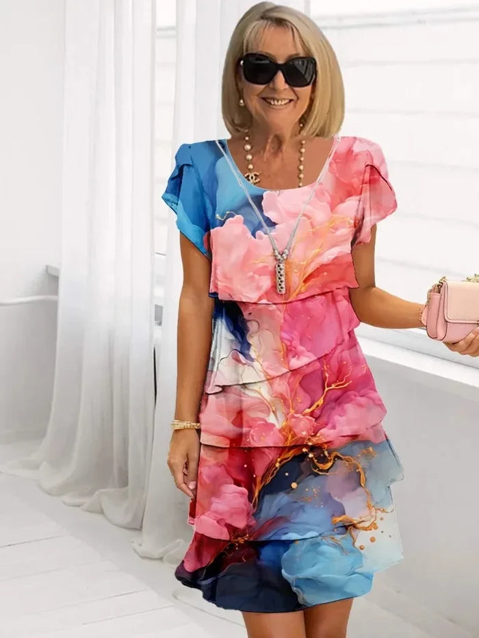 Caroline | Elegant and Comfortable Dress with Ruffles