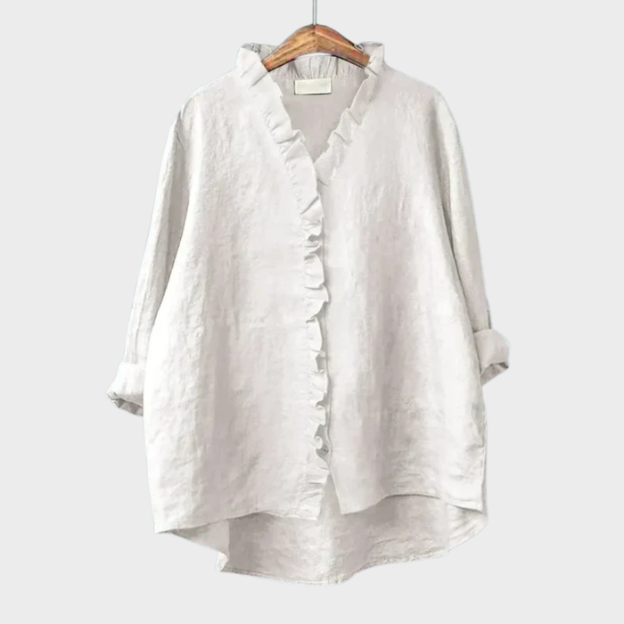 Célestine | Delicate Ruffled Blouse