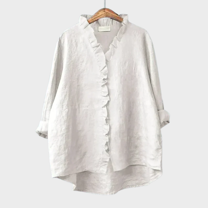 Célestine | Delicate Ruffled Blouse