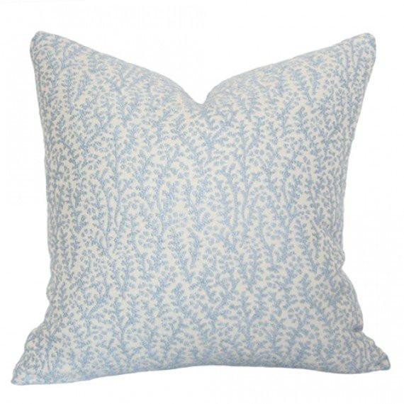 Chay Light Blue Custom Designer Pillow | Arianna Belle
