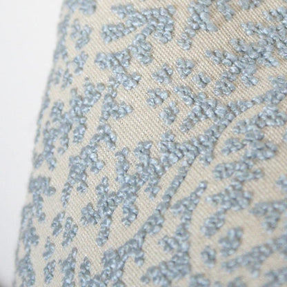 Chay Light Blue Custom Designer Pillow detailed view | Arianna Belle