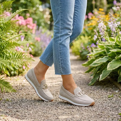 Chiara | Moccasin-style sports shoes.