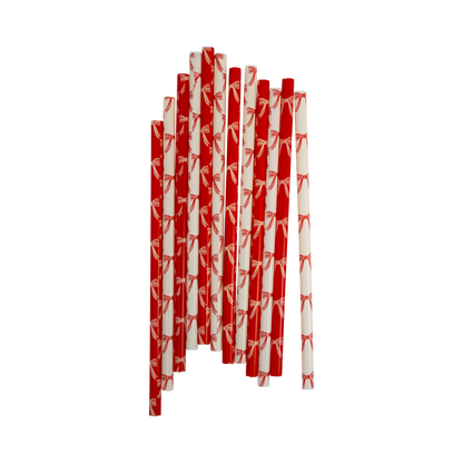 MY MIND'S EYE - Christmas Bows Reusable Straws