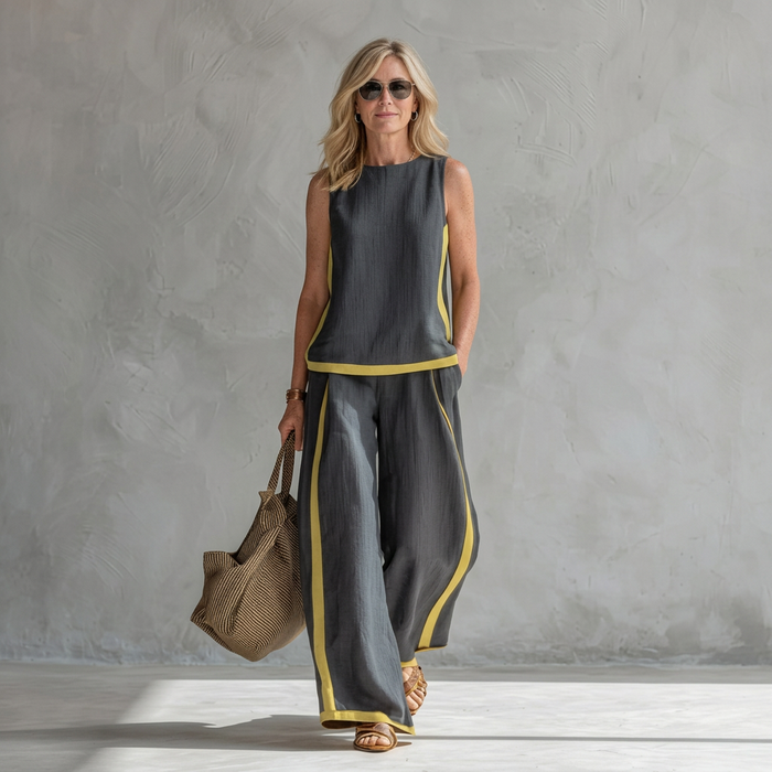 Claire - Chic Linen Set
