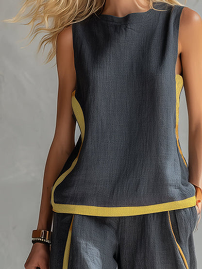 Claire - Chic Linen Set
