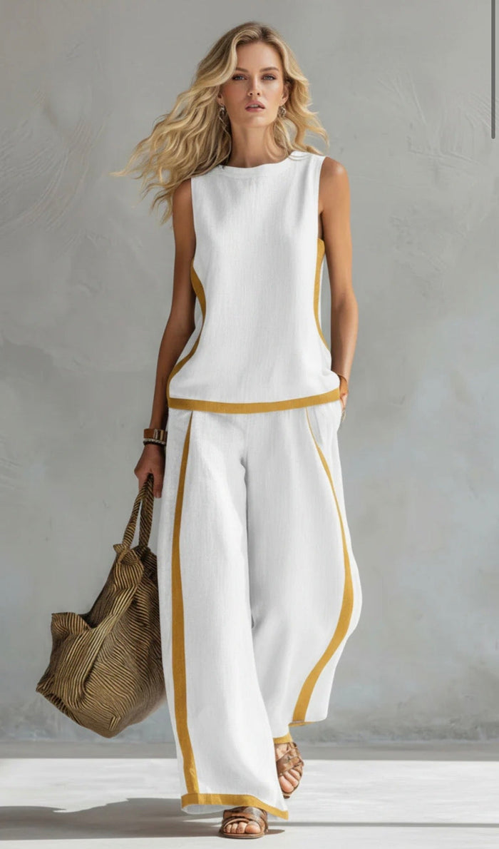 Claire - Chic Linen Set