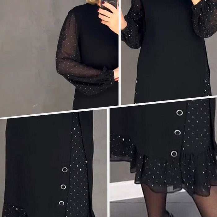 Clara™ | Elegant Crystal Dress