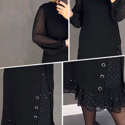 Clara™ | Elegant Crystal Dress