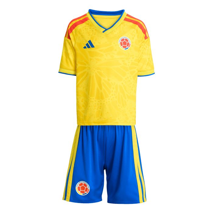 adidas Colombia 26 Home Mini Kit | Yellow / Royal Blue | Kid's
