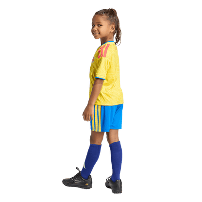 adidas Colombia 26 Home Mini Kit | Yellow / Royal Blue | Kid's