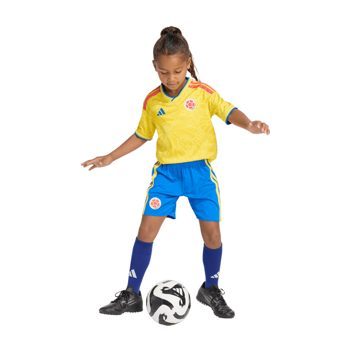 adidas Colombia 26 Home Mini Kit | Yellow / Royal Blue | Kid's