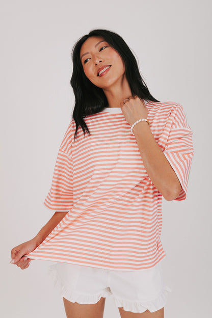 FREE PEOPLE - Tackle Printed Tee
