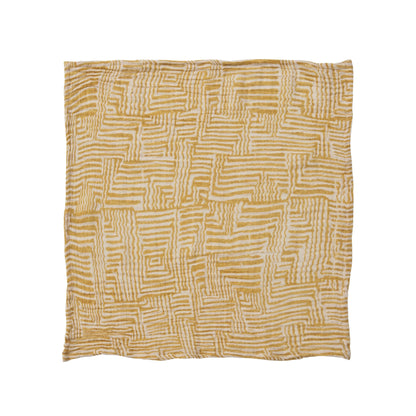 Cotton Napkins with Kuba Cloth Pattern