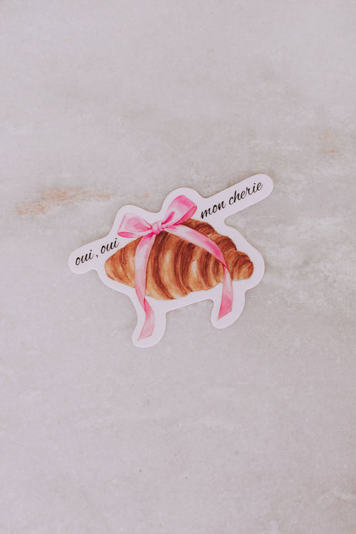 Croissant Sticker