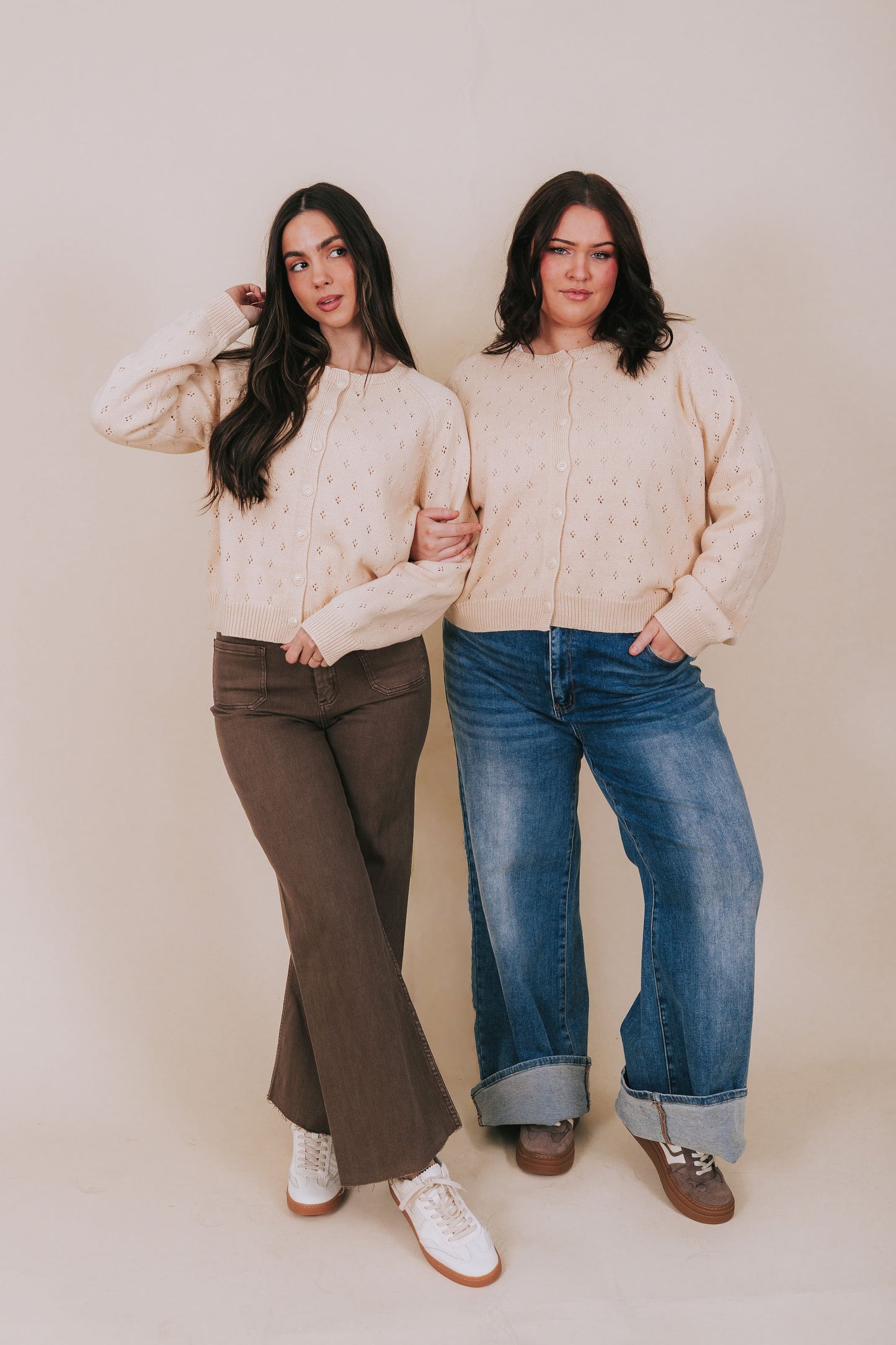 PLUS SIZE - Friend Of Mine Cardigan