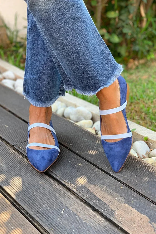 DECOLLETE WITH DOUBLE STRAP