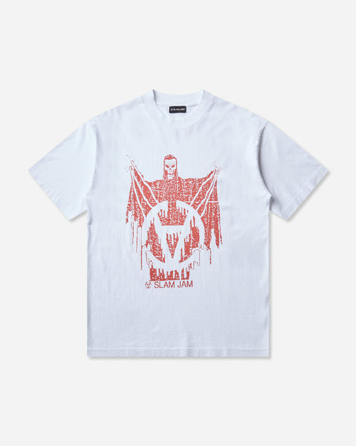 Slam Jam Demon T-Shirt White T-Shirts Shortsleeve SJPRALMAS WHT