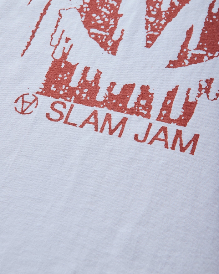 Slam Jam Demon T-Shirt White T-Shirts Shortsleeve SJPRALMAS WHT