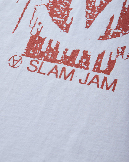 Slam Jam Demon T-Shirt White T-Shirts Shortsleeve SJPRALMAS WHT
