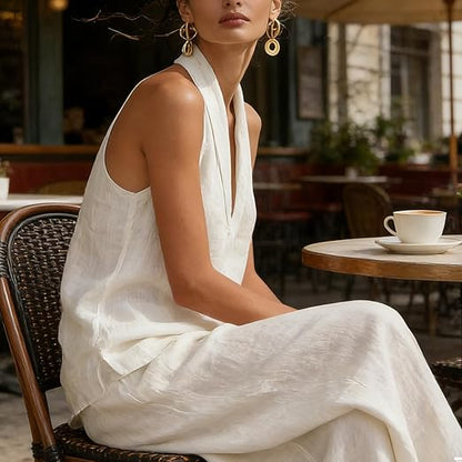 Diane | Two-Piece Set with Linen Texture