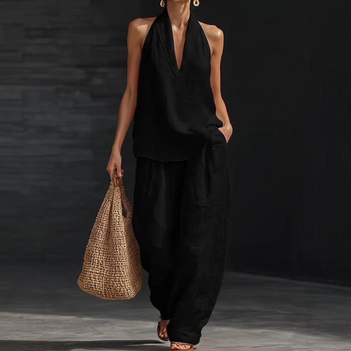 Diane | Two-Piece Set with Linen Texture