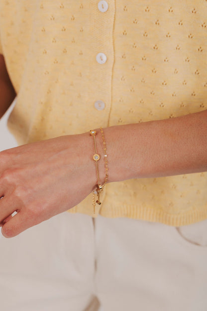 Planning Bracelet - 18K Gold Plated
