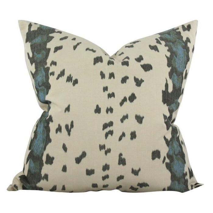 Duchamp Blue Custom Designer Pillow | Arianna Belle