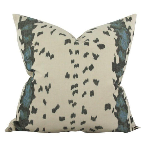 Duchamp Blue Custom Designer Pillow | Arianna Belle