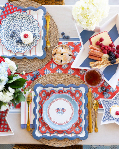 Flag Paper Plates - 8"
